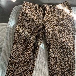 Old Navy Pixie Leopard Pants